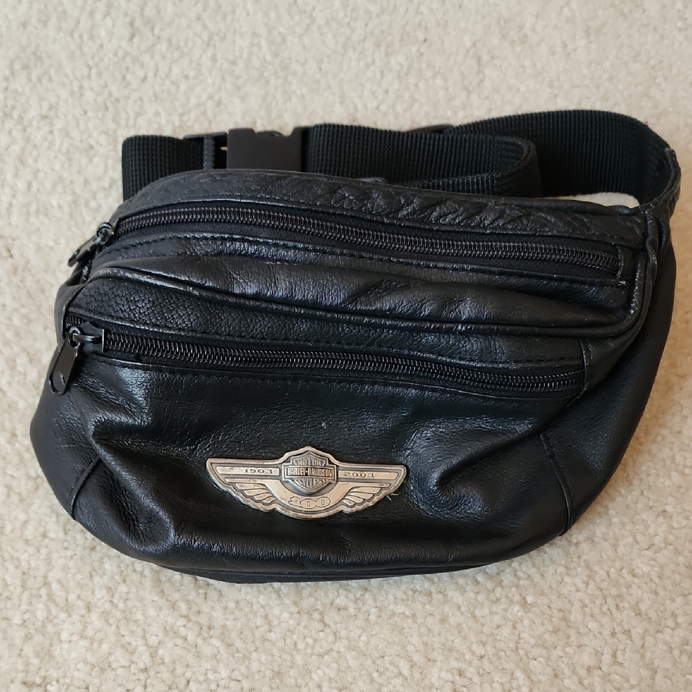 Harley Davison Leather Waistpak
